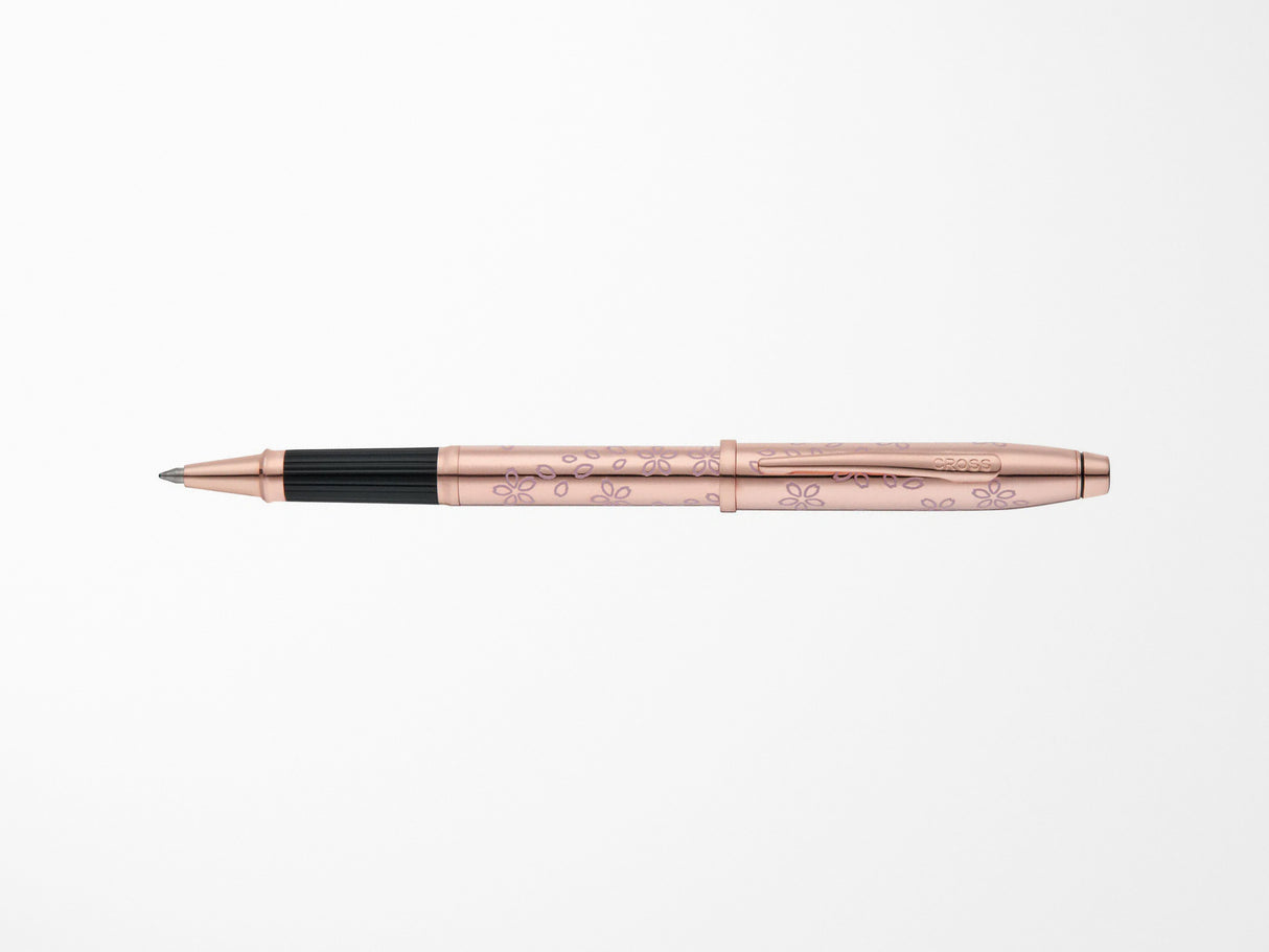 AT Cross Century® II Cherry Blossom Rose Gold Plated Rollerball Pen