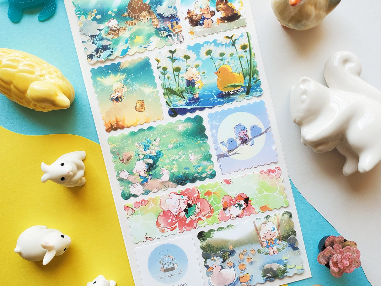 Adventures in Dreamland Sticker Sheet