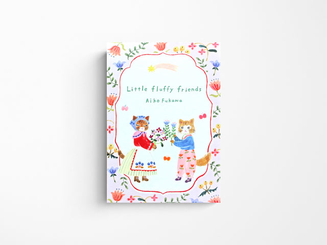 Aiko Fukawa Postcard Writing Pad - Little Fluffy Friends