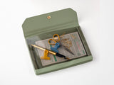 Alettone Document Case for A6 Size - Olive