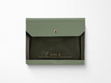 Alettone Document Case for A6 Size - Olive