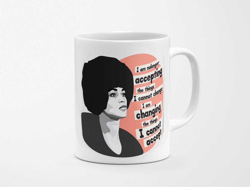 Angela Davis Change Mug