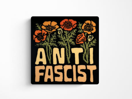 Anti-Fascist Vinyl Sticker