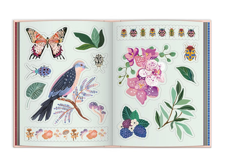Art of the Forest Sticker Book