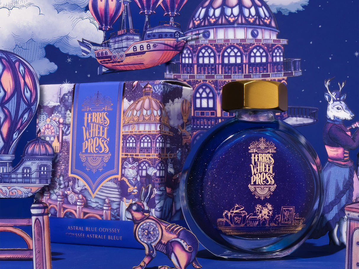Astral Blue Odyssey Fountain Pen Ink