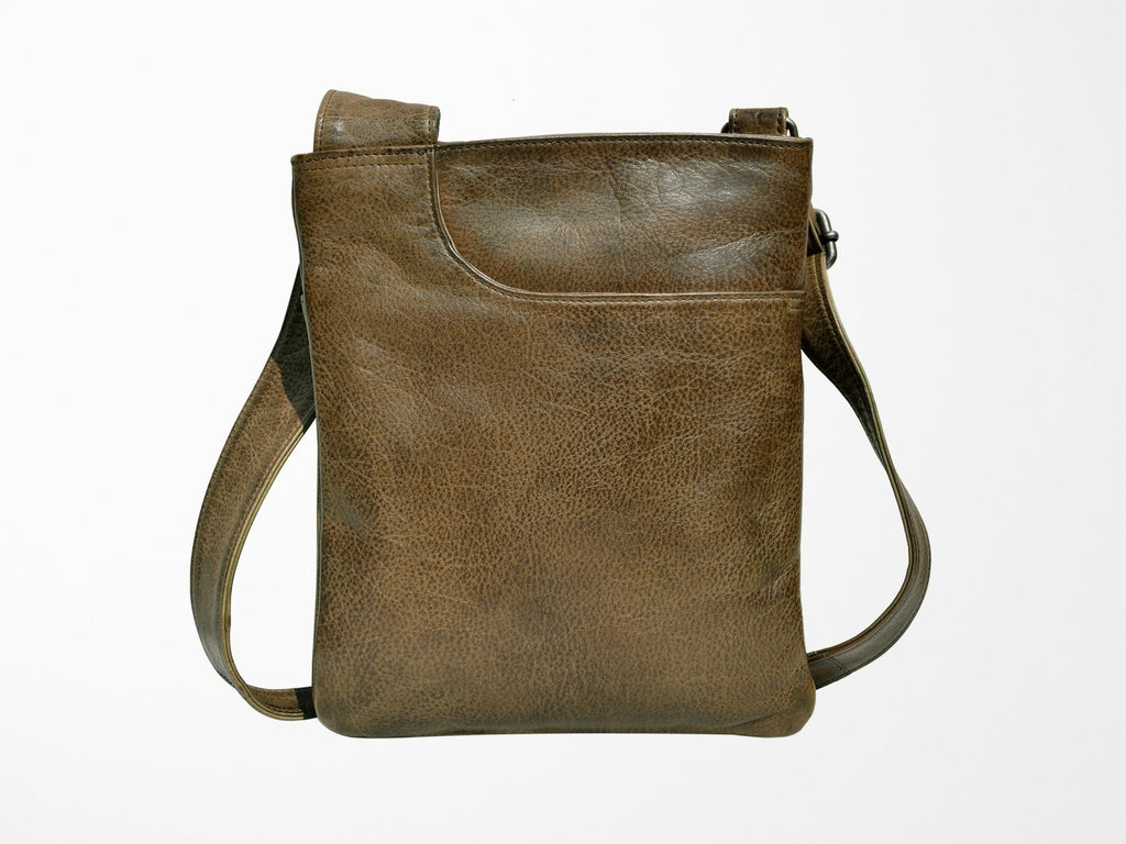 Athena Soft Leather Crossbody Bag