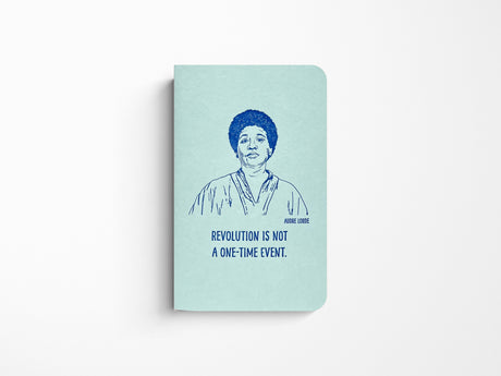 Audre Lorde Letterpress Notebook