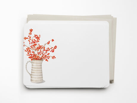 Autumn Berry Pitcher Flat Notes