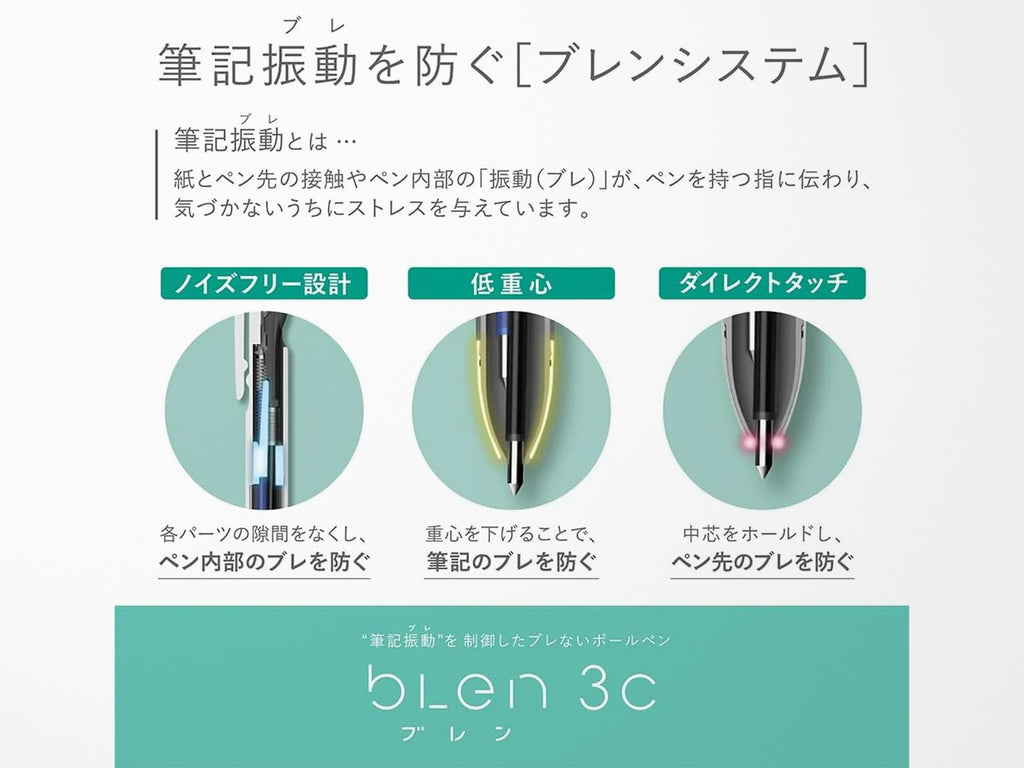 BLEN 3 Color Pen - Snoopy Limited Edition