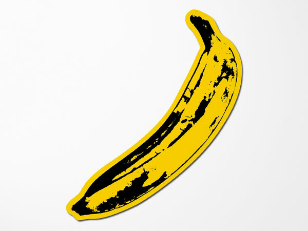 Big Banana By Andy Warhol Jumbo Vinyl Sticker – Jenni Bick Custom