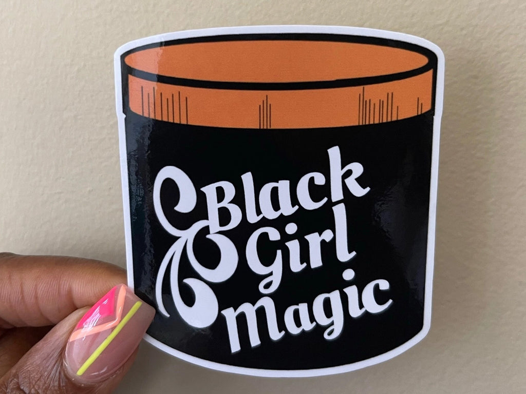Black Girl Magic Vinyl Sticker