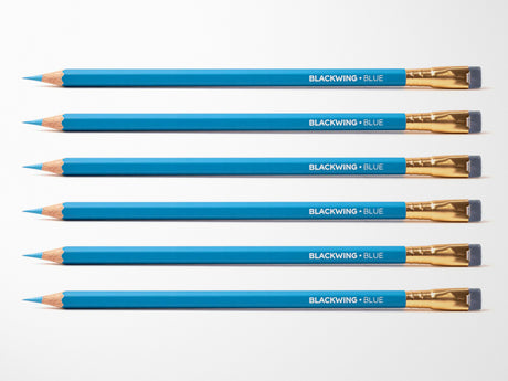 Blackwing Pencils Blue Set of 6