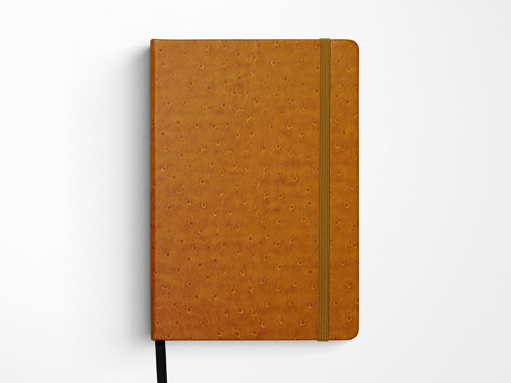 Blakey Ostrich Hide Style Stone Paper Notebook