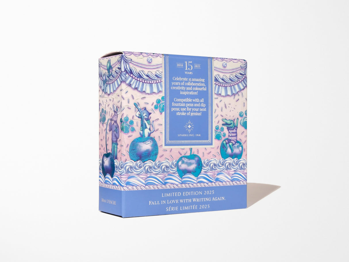 Blue Revelry Fountain Pen Ink