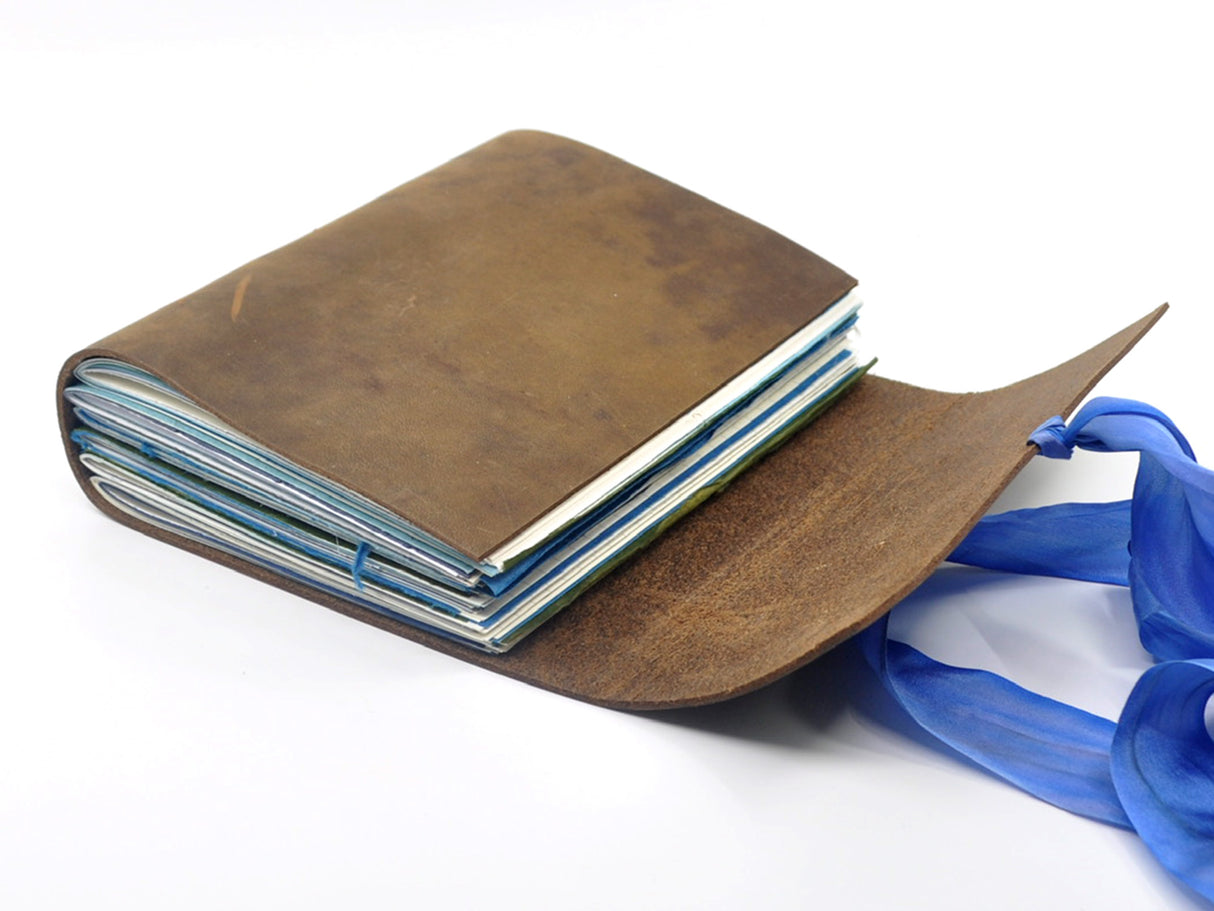 Between The Waves One of a Kind Leather Journal