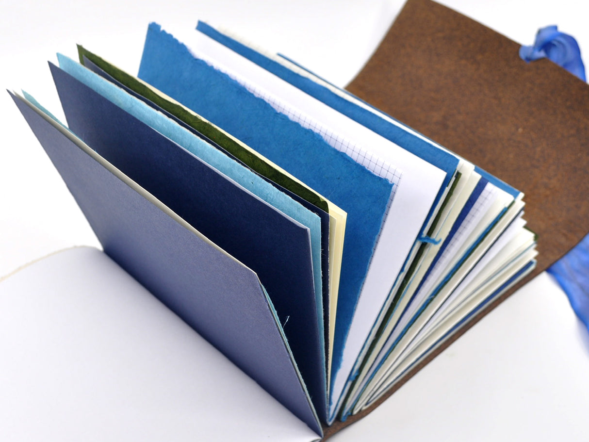 Between The Waves One of a Kind Leather Journal