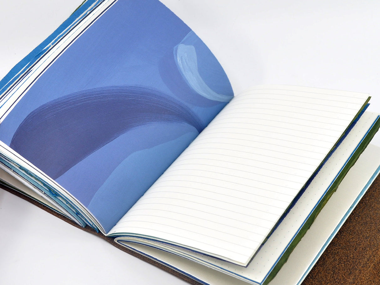 Between The Waves One of a Kind Leather Journal