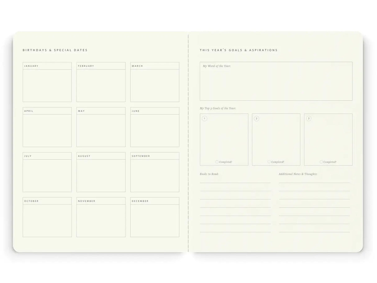 Bunches Stitched Monthly Planner
