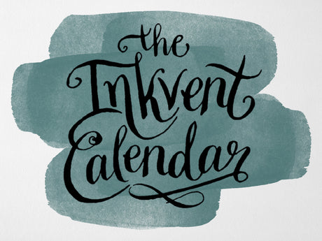 COMING MID-OCTOBER Diamine 2025 Inkvent Calendar - Teal Edition (PREORDER NOW)