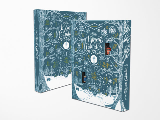 COMING MID-OCTOBER Diamine 2025 Inkvent Calendar - Teal Edition (PREORDER NOW)