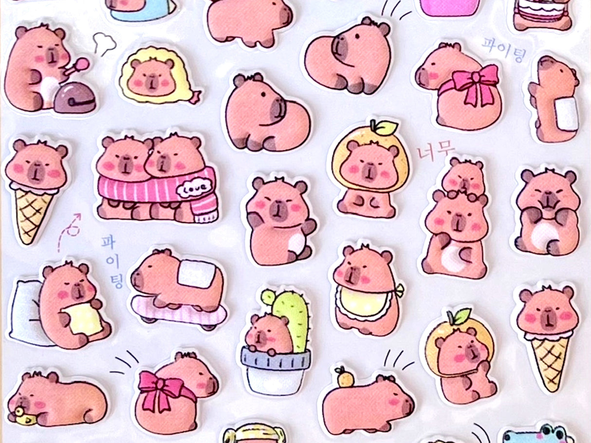 Capybara Vol. 8 Sticker Sheet
