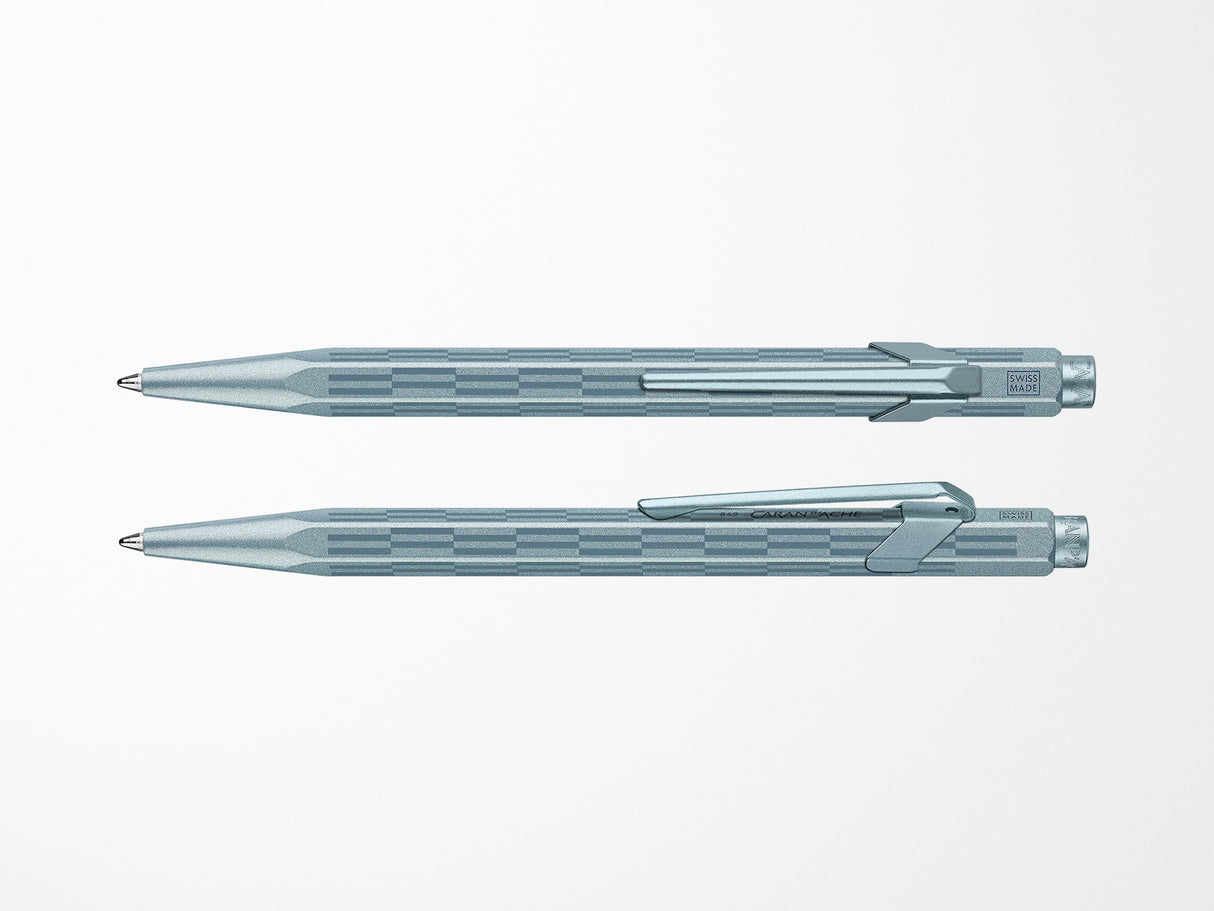 Caran D'Ache 849 Ballpoint Pen Alpine Frost Blue