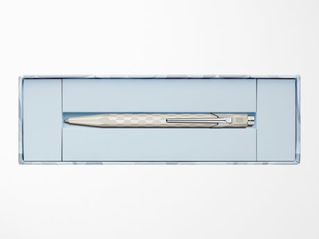 Caran D'Ache 849 Ballpoint Pen Alpine Frost White