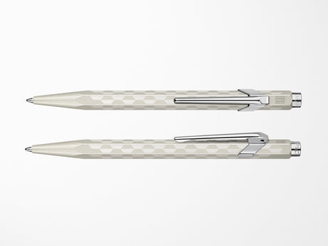 Caran D'Ache 849 Ballpoint Pen Alpine Frost White