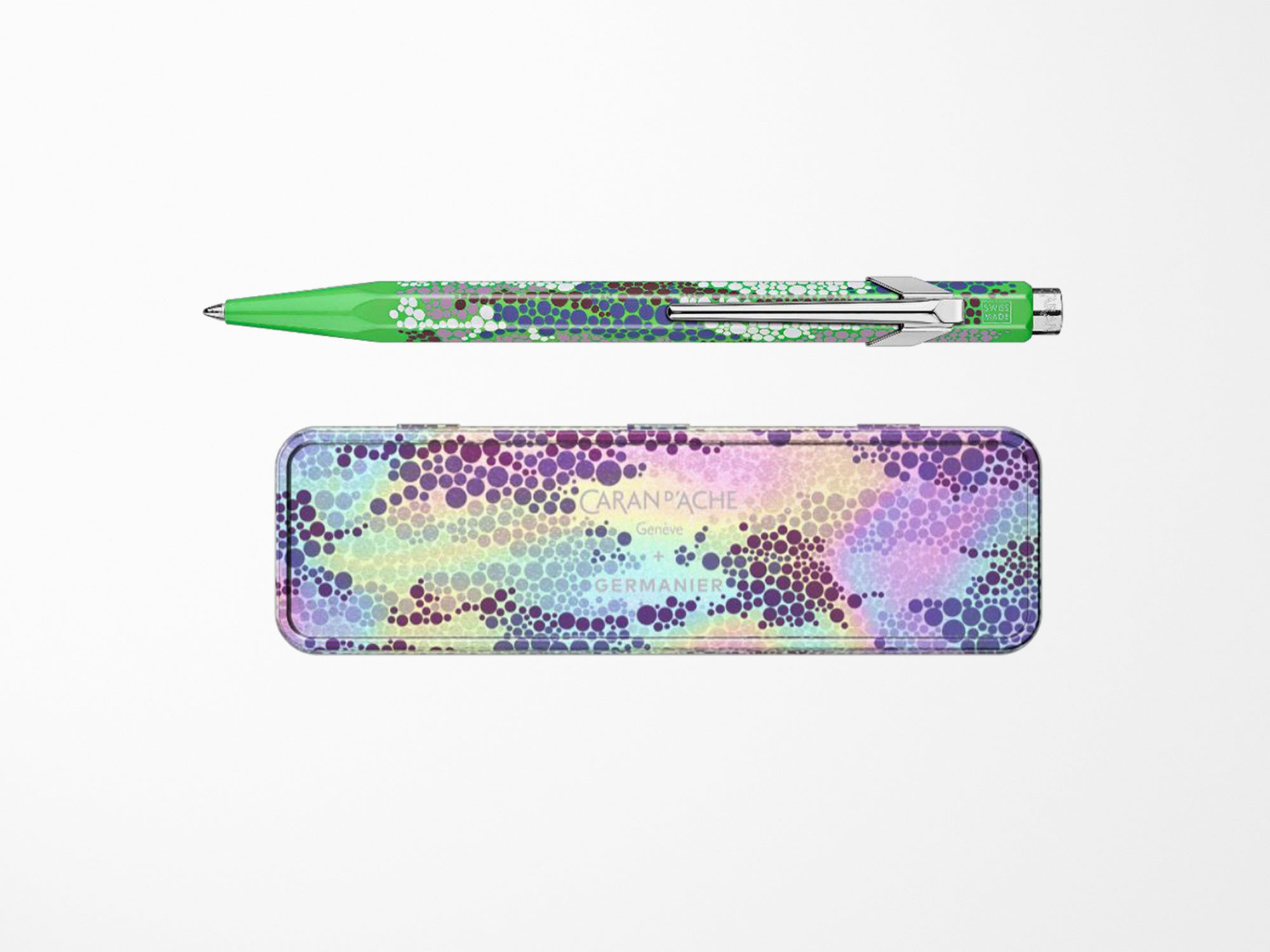Caran D'Ache 849 Ballpoint Pen Kevin Germanier Neon Green – Jenni