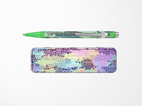 Caran D'Ache 849 Ballpoint Pen Kevin Germanier Neon Green