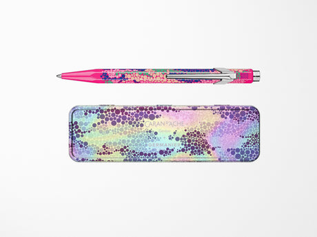 Caran D'Ache 849 Ballpoint Pen Kevin Germanier Neon Pink