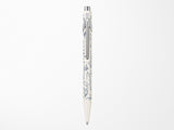 Caran D'Ache 849 Ballpoint Pen Toile De Jouy - Blue & White