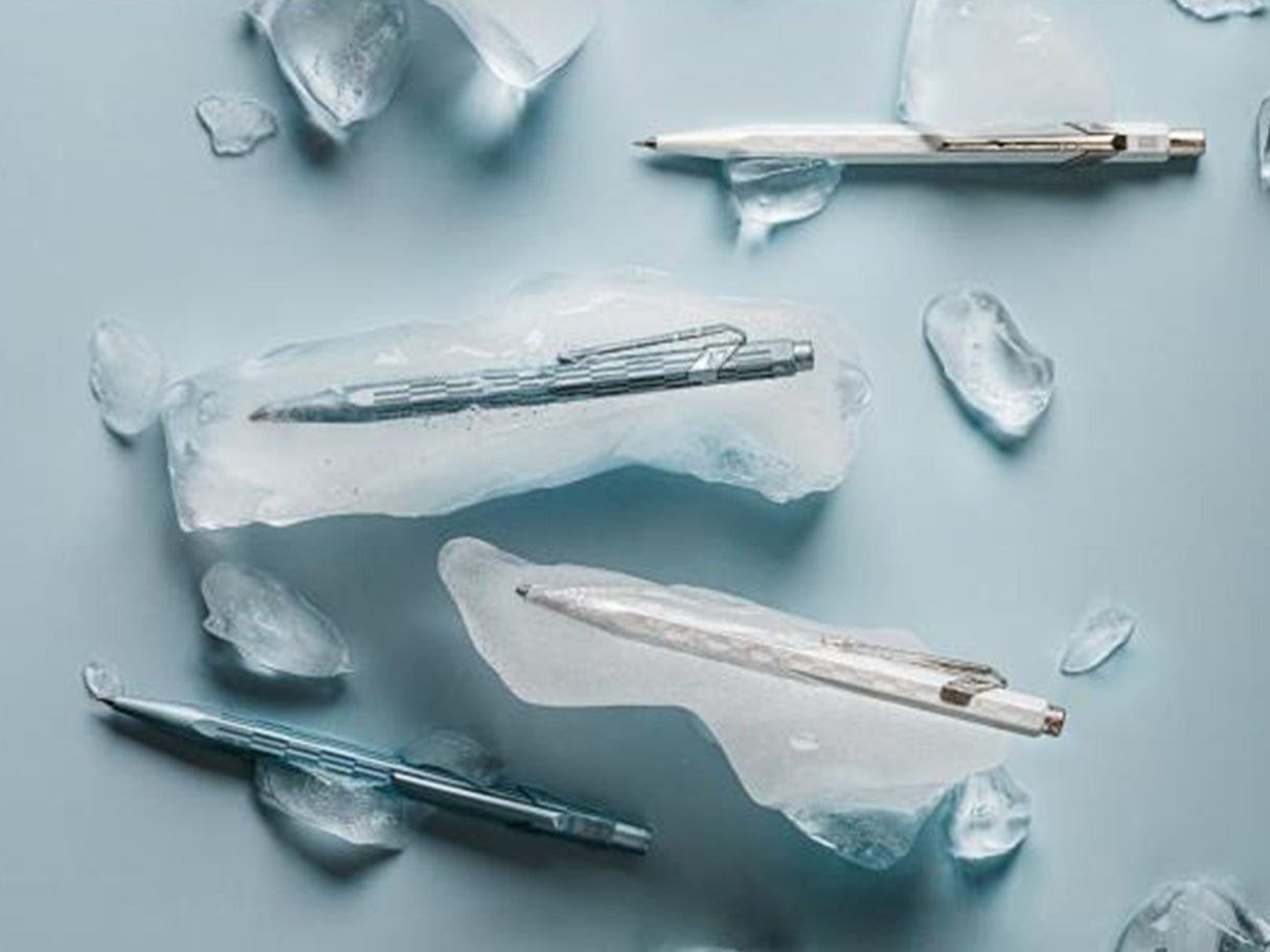 Caran D'Ache 849 Mechanical Pencil Alpine Frost White