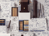 Caran D'Ache 849 Pen and Pencil Set - Toile De Jouy