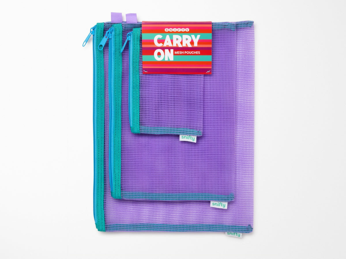 Carry On Mesh Pouches - Set of 3