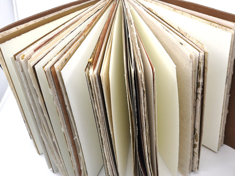 Cashmere One of a Kind Leather Journal