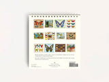 Cavallini 2026 DESK Calendar - Papillons
