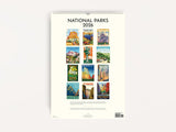 Cavallini 2026 WALL Calendar - National Parks