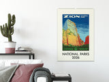 Cavallini 2026 WALL Calendar - National Parks