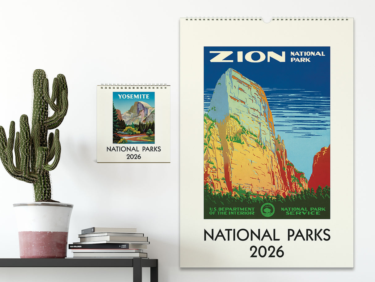 Cavallini 2026 WALL Calendar - National Parks