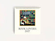 Cavallini 2027 DESK Calendar - Book Lovers
