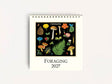 Cavallini 2027 DESK Calendar - Foraging