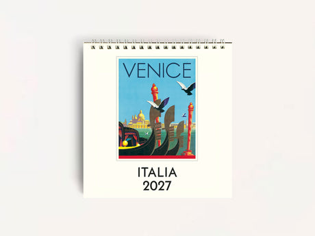 Cavallini 2027 DESK Calendar - Italia