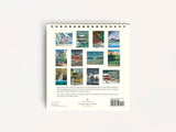 Cavallini 2027 DESK Calendar - Japanese Woodblocks
