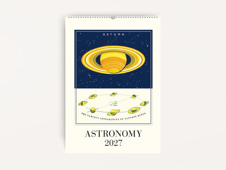Cavallini 2027 WALL Calendar - Astronomy