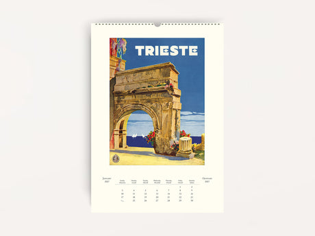 Cavallini 2027 WALL Calendar - Italia
