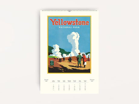 Cavallini 2027 WALL Calendar - National Parks