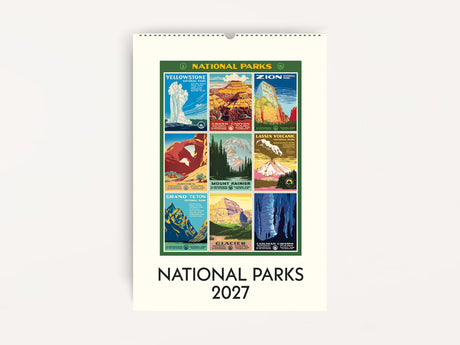 Cavallini 2027 WALL Calendar - National Parks