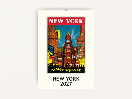 Cavallini 2027 WALL Calendar - New York