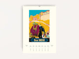 Cavallini 2027 WALL Calendar - Vintage Travel